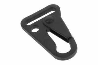 Ferro Concepts Steel Sling Hook 1" - Black features a quick spring loaded gate